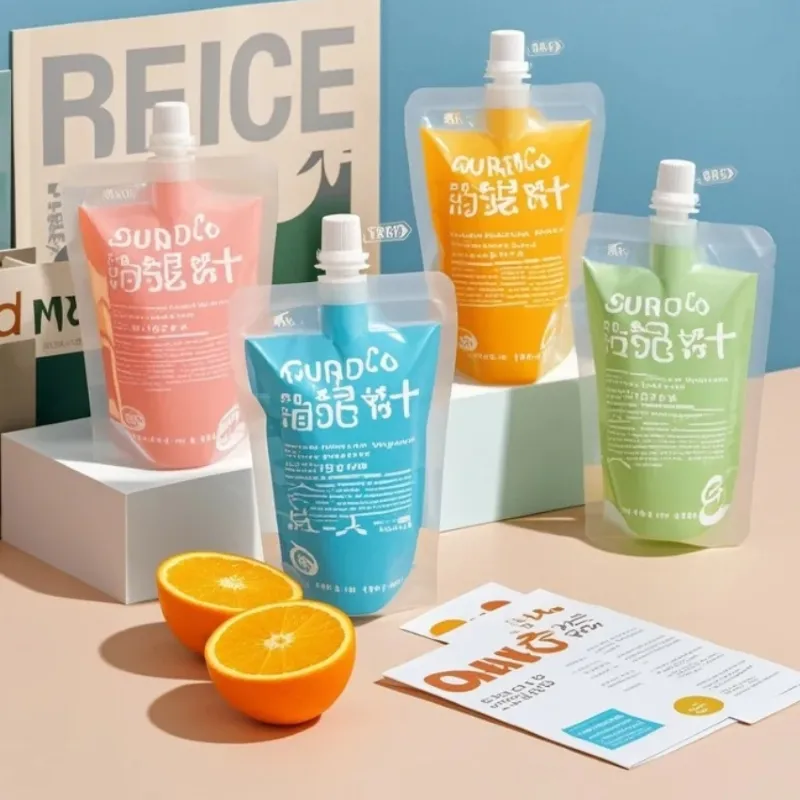 Мини фигурные дой-паки с носиком