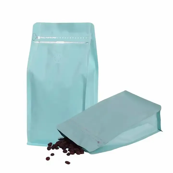 Крафт дой-паки с фольгированным слоем.